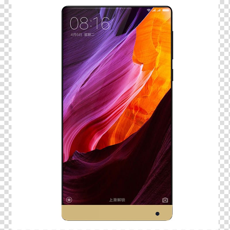 Xiaomi Mi 1 Qualcomm Snapdragon 4G Smartphone, xiaomi mi mix mobile frame transparent background PNG clipart