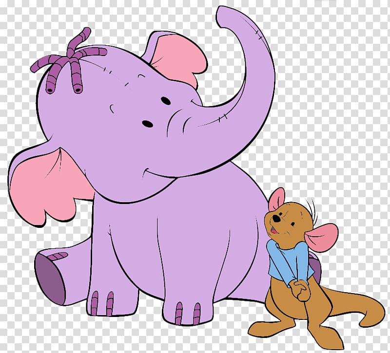 Roo Lumpy Winnie-the-Pooh Indian elephant Kanga, winnie the pooh transparent background PNG clipart