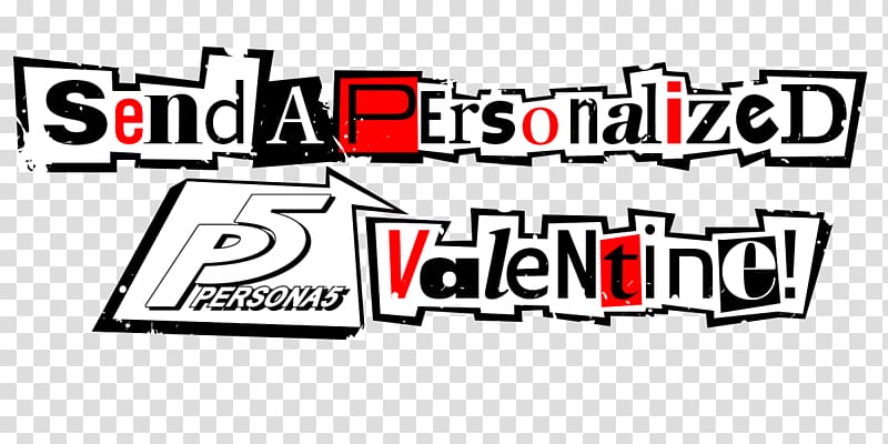 Persona 5 PlayStation 3 PlayStation 4 Valentine\'s Day Font, valentine transparent background PNG clipart