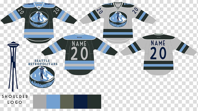 Jersey National Hockey League Seattle Totems Logo NHL 18, others transparent background PNG clipart