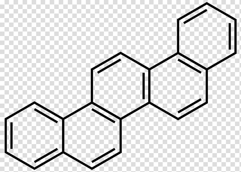 Chrysene Chemistry Chemical compound Chemical structure Molecule, Polycyclic Aromatic Hydrocarbon transparent background PNG clipart