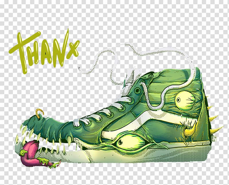 green monster shoe illustration, Sneakers Basketball Shoe, Graffiti Basketball Shoes transparent background PNG clipart