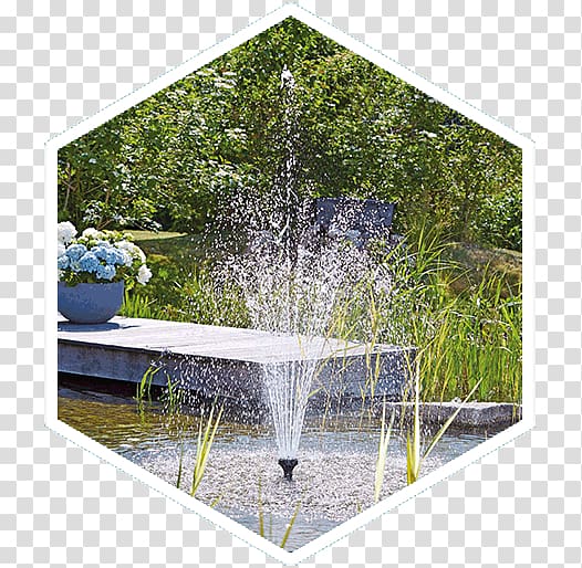 Fountain Water feature Nozzle Garden Pump, water transparent background PNG clipart