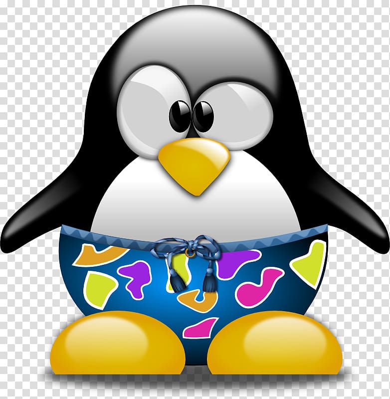 Penguin Swimming Swimsuit Tux , Bird Swimming transparent background PNG clipart