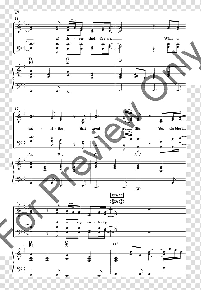 Sheet Music Hallelujah to the Lamb J.W. Pepper & Son Lyrics, sheet music transparent background PNG clipart