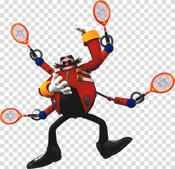Sega Superstars Tennis Doctor Eggman Amy Rose Space Channel 5 Mario & Sonic at the Olympic Games, tennis transparent background PNG clipart