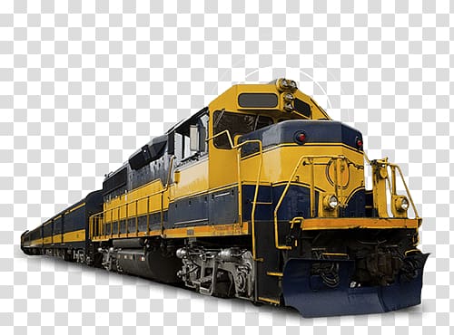 yellow and blue train, Diesel Train transparent background PNG clipart