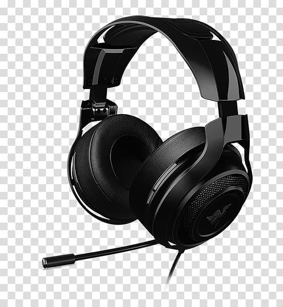 7.1 surround sound Razer Man O\'War Headset Headphones Video Games, headphones transparent background PNG clipart
