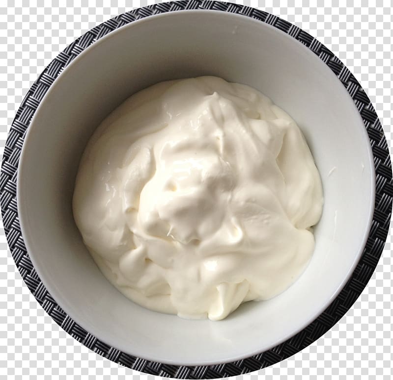 Crème fraîche Sour cream Cream cheese Whipped cream, mascarpone transparent background PNG clipart