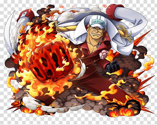 Akainu Monkey D. Luffy One Piece Treasure Cruise Usopp, Treasure cruise transparent background PNG clipart