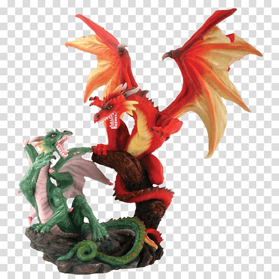 Dragon Figurine Middle Ages Fire Statue, dragon transparent background PNG clipart