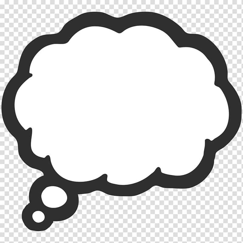 thinking cloud png