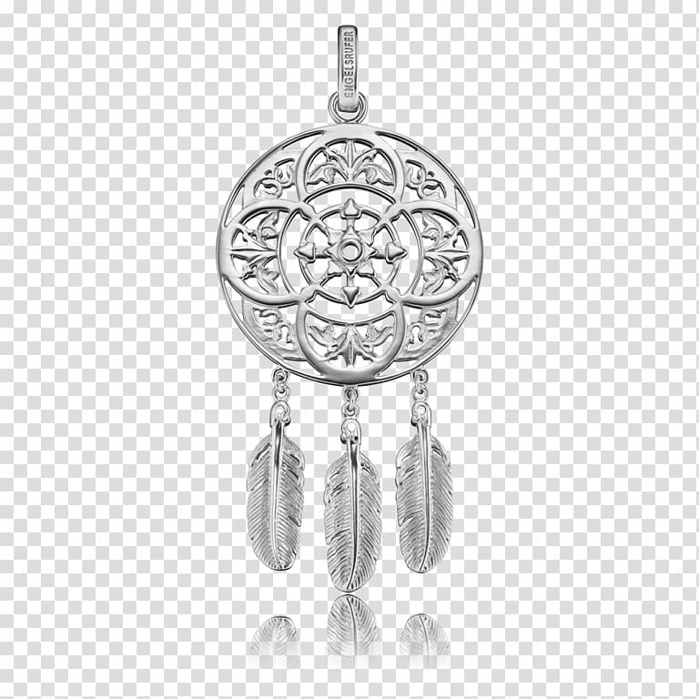 Charms & Pendants Jewellery Silver Dreamcatcher Filigree, hand rose transparent background PNG clipart