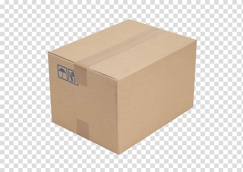 Paper Cardboard box Carton Corrugated fiberboard, box transparent background PNG clipart