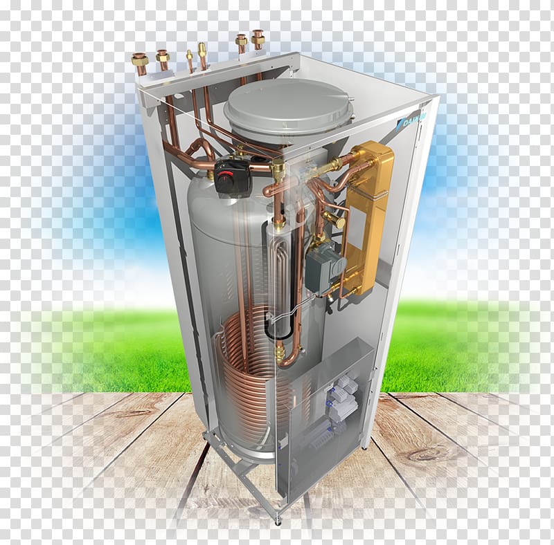 Heat pump Daikin Agua caliente sanitaria, admire transparent background PNG clipart