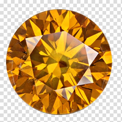Diamond color Yellow Gemstone Carat, colored stones transparent background PNG clipart