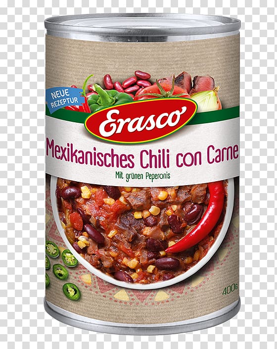Chili con carne Sauce Vegetarian cuisine Erasco Meat, meat transparent background PNG clipart