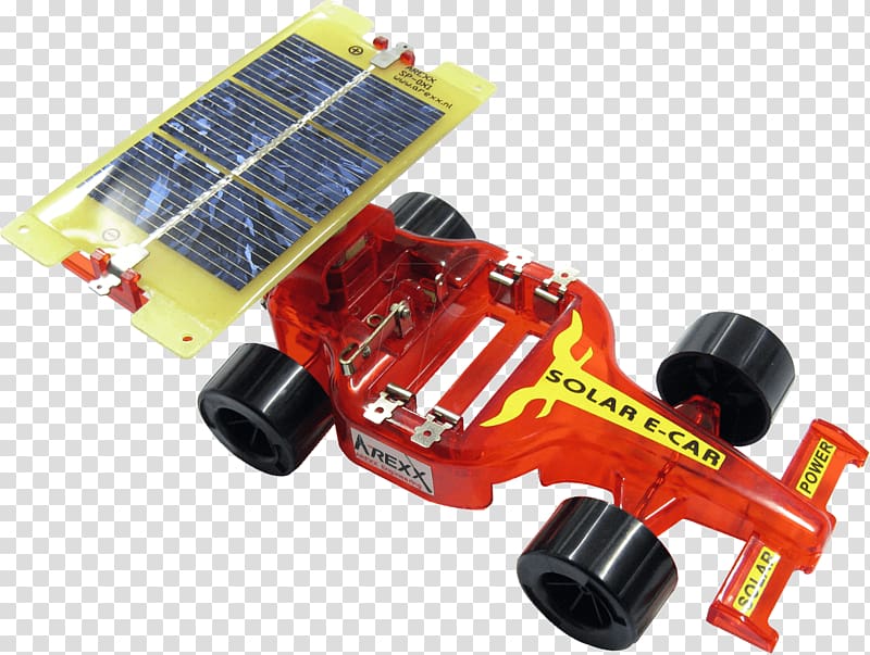 Solar car Toy Solar energy voltaics, race car transparent background PNG clipart