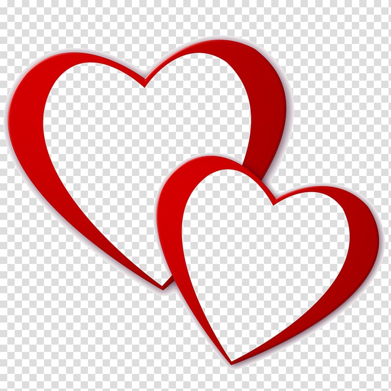 Drawing , heart-shaped streamers transparent background PNG clipart