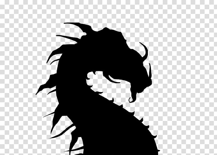 Silhouette Dragon Taylor Allderdice High School Portrait , cool designs ...