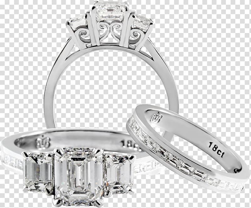 Wedding ring Silver Product design Jewellery, ring transparent background PNG clipart