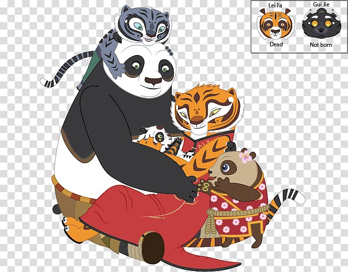 Po Tigress Lord Shen Child , child transparent background PNG clipart