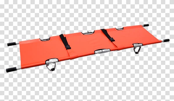 orange stretcher mat, 2 Fold Stretcher transparent background PNG clipart