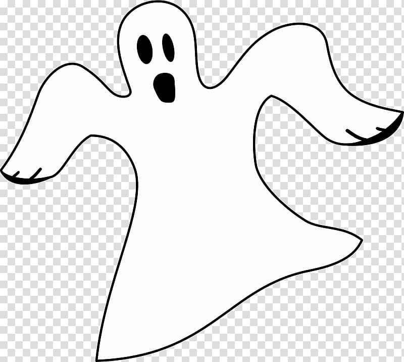 Ghost Black and white , ghost transparent background PNG clipart