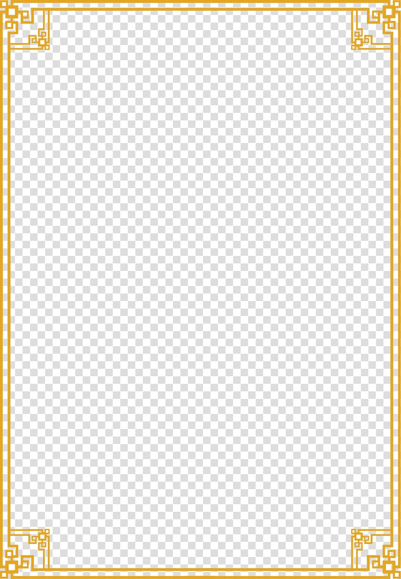 rectangular brown floral background template, Rome, European Wind rim transparent background PNG clipart