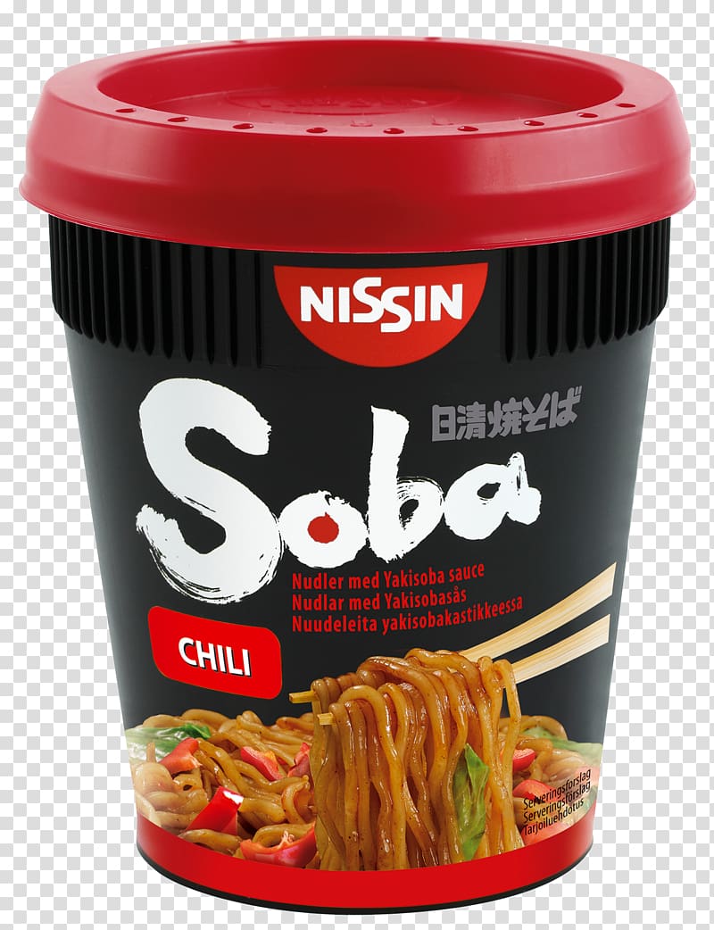 Yakisoba Instant noodle Japanese Cuisine Nissin Foods Ramen, instant noodle transparent background PNG clipart