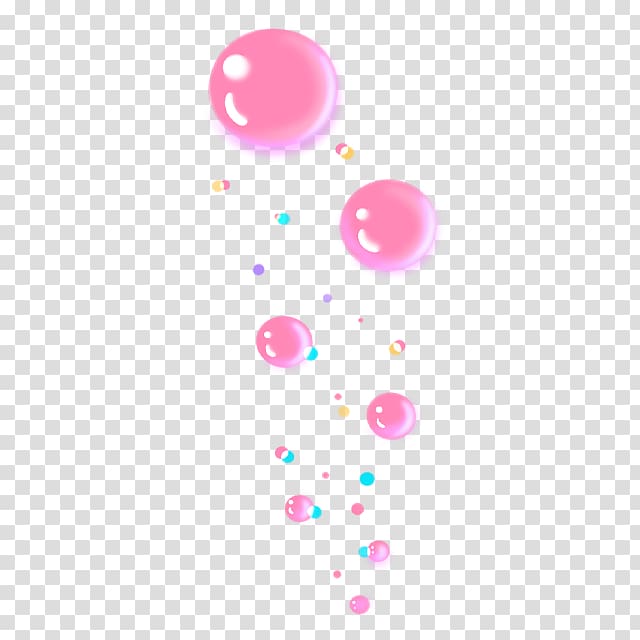pink bubbles , Bubble Animation, Pink fresh bubbles floating material transparent background PNG clipart