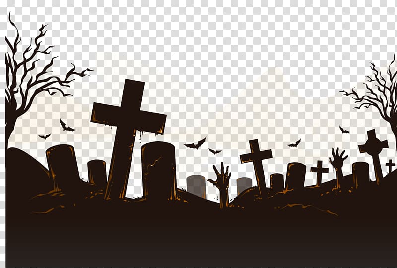 Graveyard RIP Icon Design PNG Images