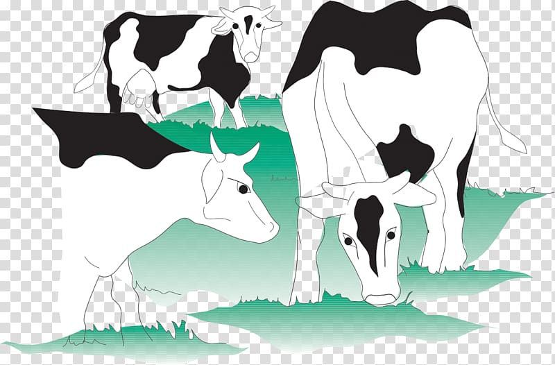 Dairy cattle Milk Dairy farming, dairy cattle transparent background PNG clipart