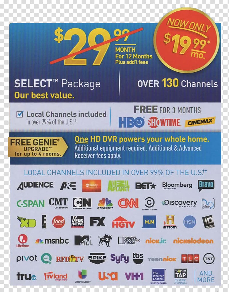 directv packages and prices