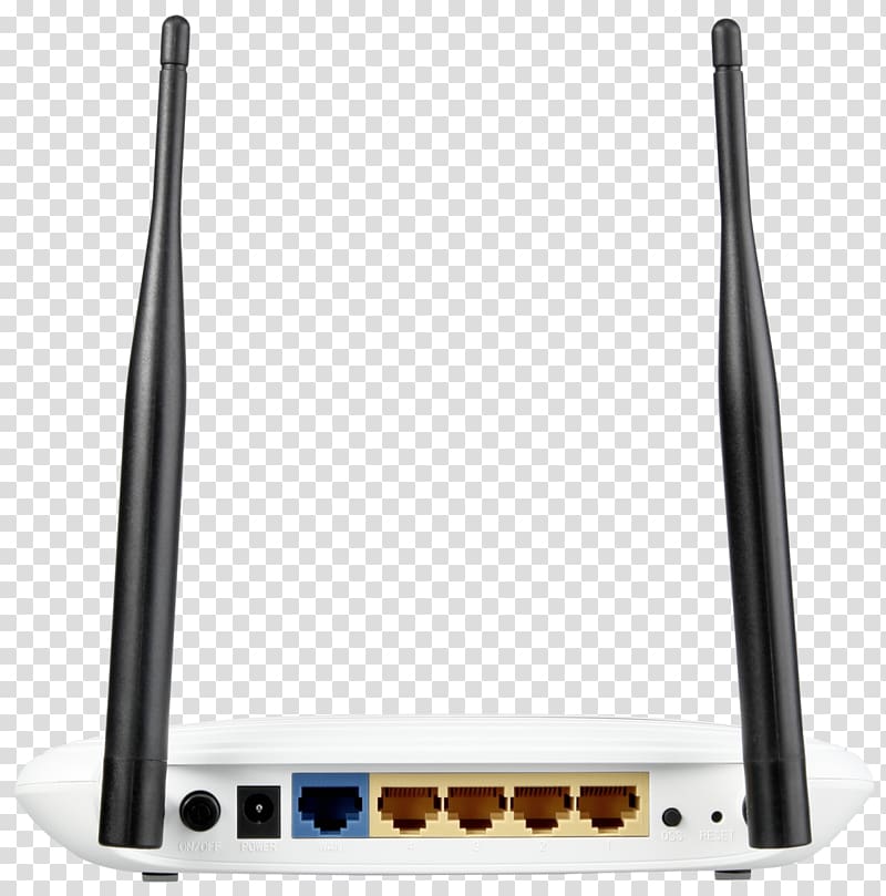 Wireless router Wireless Access Points TP-LINK TL-WR841N, others transparent background PNG clipart