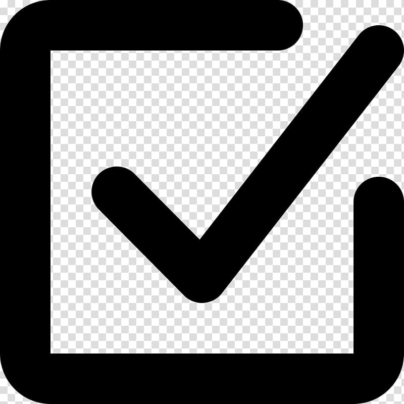 Checkbox Computer Icons Check mark, check mark transparent background PNG clipart
