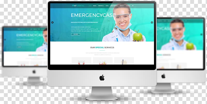 Responsive web design Web template system, Website Mockup Free transparent background PNG clipart