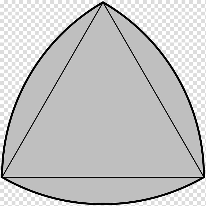 Reuleaux triangle Curve of constant width Circular triangle Circle, triangle transparent background PNG clipart