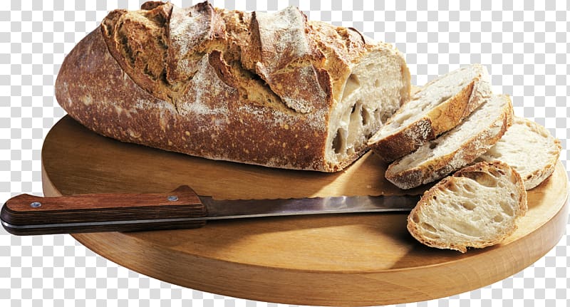 Rye bread Food Advertising, bread transparent background PNG clipart