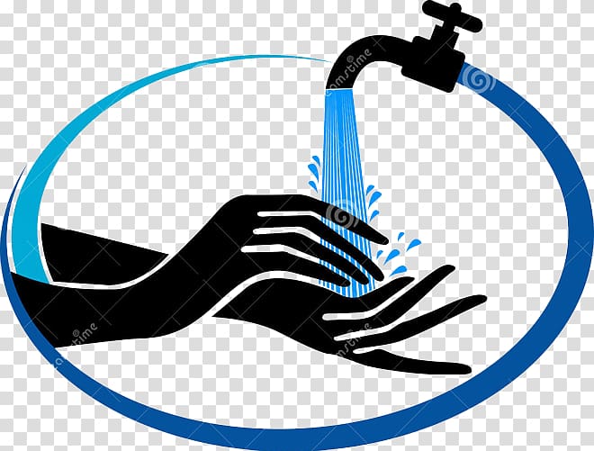 Hand washing Logo, hand transparent background PNG clipart