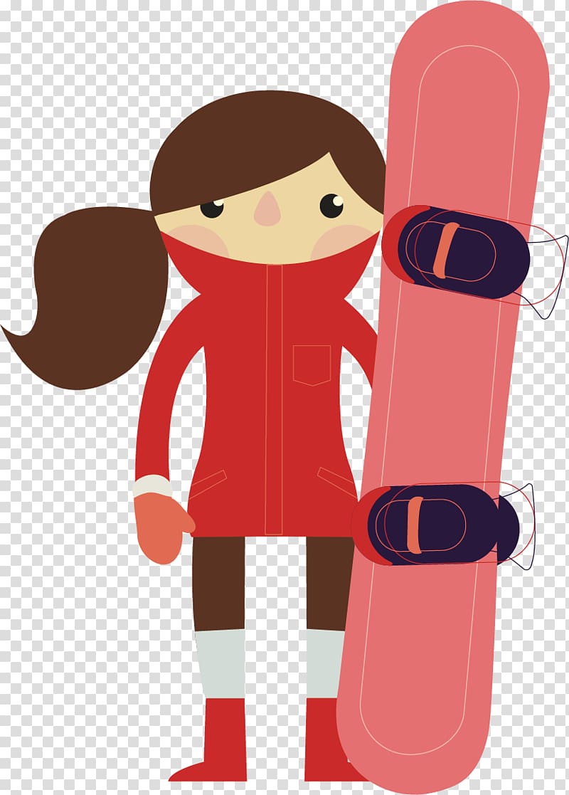 Clothing Illustration, Children playing winter winter clothes transparent background PNG clipart