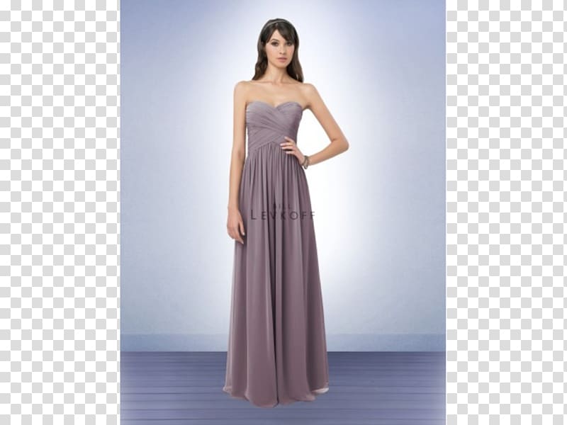 Wedding dress Bridesmaid Gown Prom, lilac transparent background PNG clipart