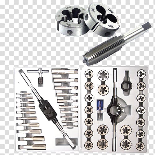Hand tool Tap and die Alloy steel Threading, Tap And Die transparent background PNG clipart