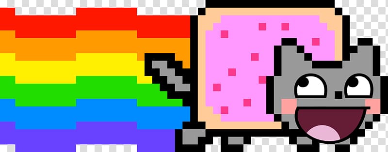 Nyan Cat Meme Pop-Tarts, Cat transparent background PNG clipart