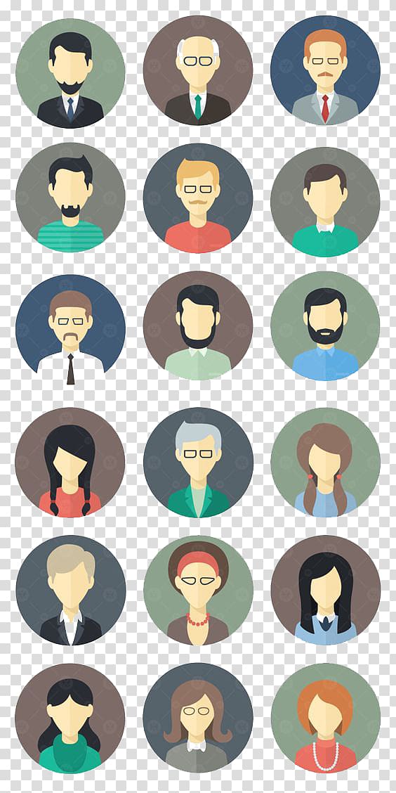 flat people transparent background PNG clipart