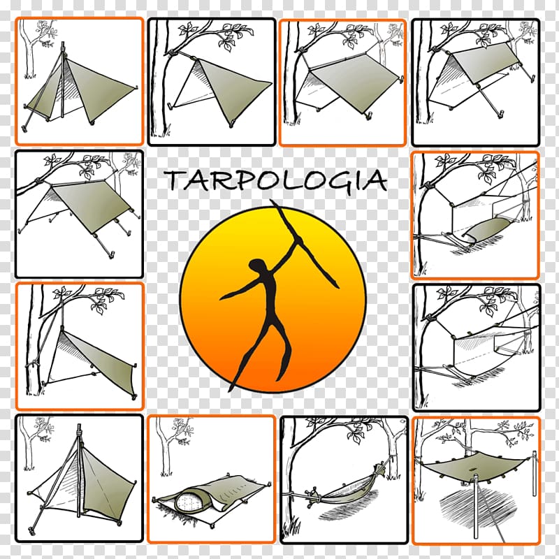 Tarpaulin Tarp tent Survival skills, baner transparent background PNG clipart