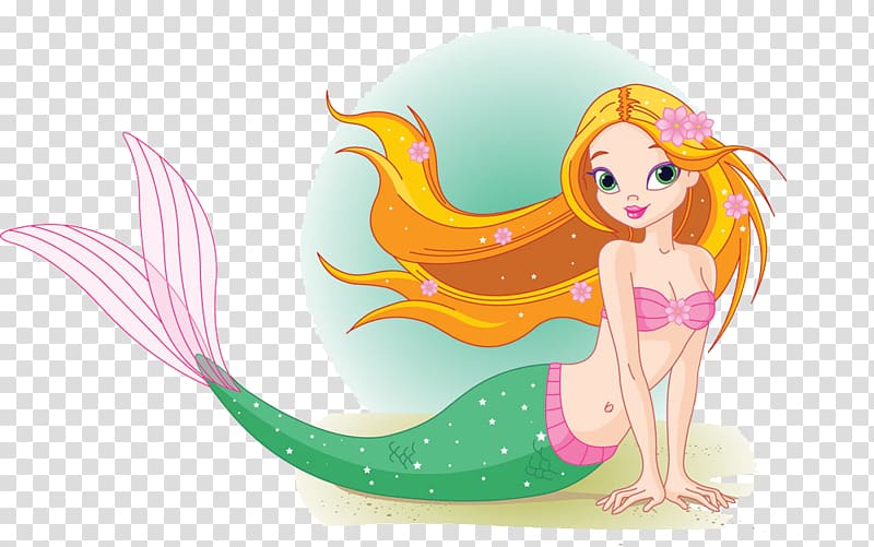 Cartoon Mermaid , Mermaid transparent background PNG clipart