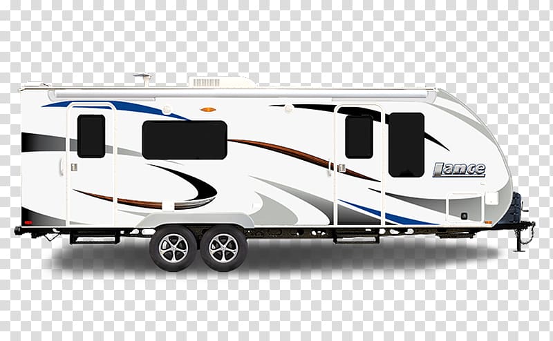 Caravan Campervans Truck camper Trailer, Travel Trailer transparent background PNG clipart