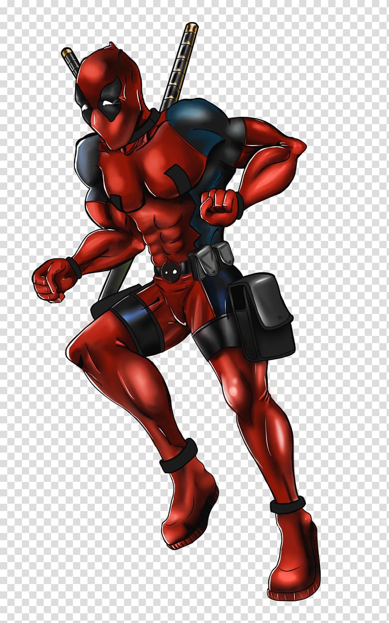 Spider-Man Iron Man Deadpool Cartoon Superhero, deadpool transparent background PNG clipart