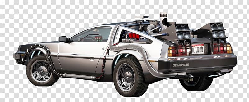 DeLorean DMC-12 Car DeLorean Motor Company DeLorean time machine Back to the Future, bright automotive transparent background PNG clipart